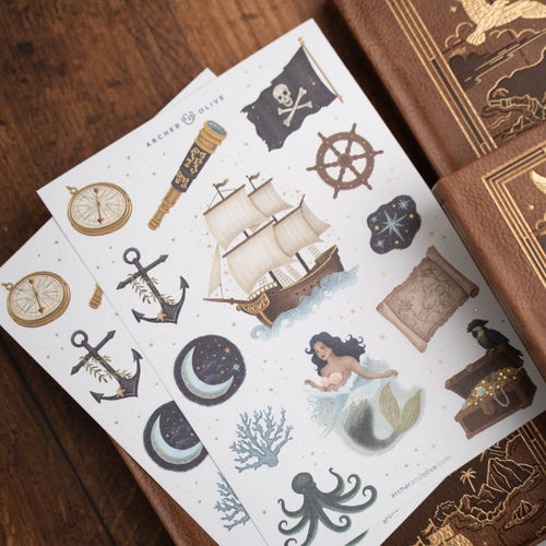 Archer and Olive - Stickers: Treasure Map