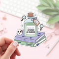 Bookish Potion Infused With Thriller Sticker