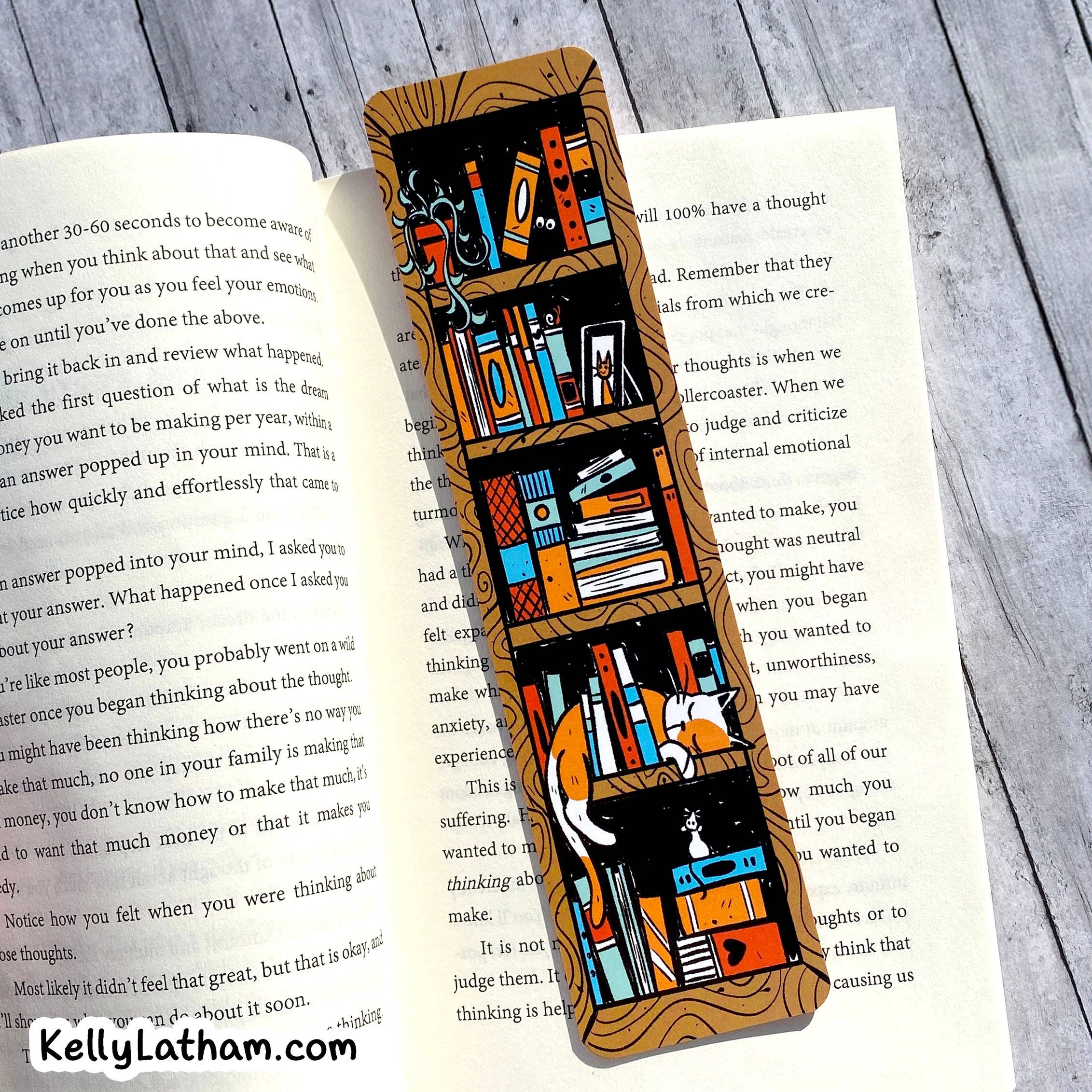 Bookshelf Bookmark