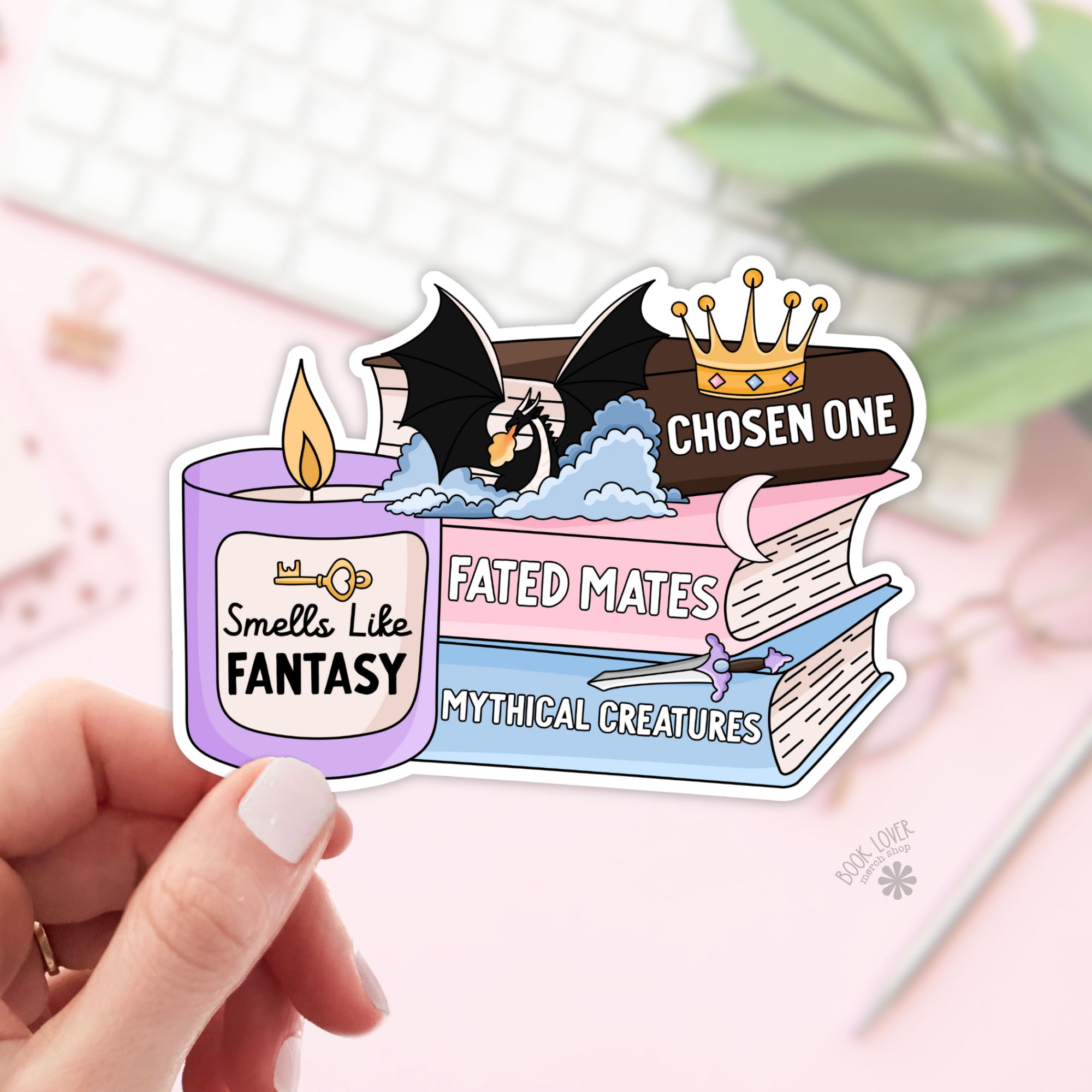 Smells Like Fantasy Sticker