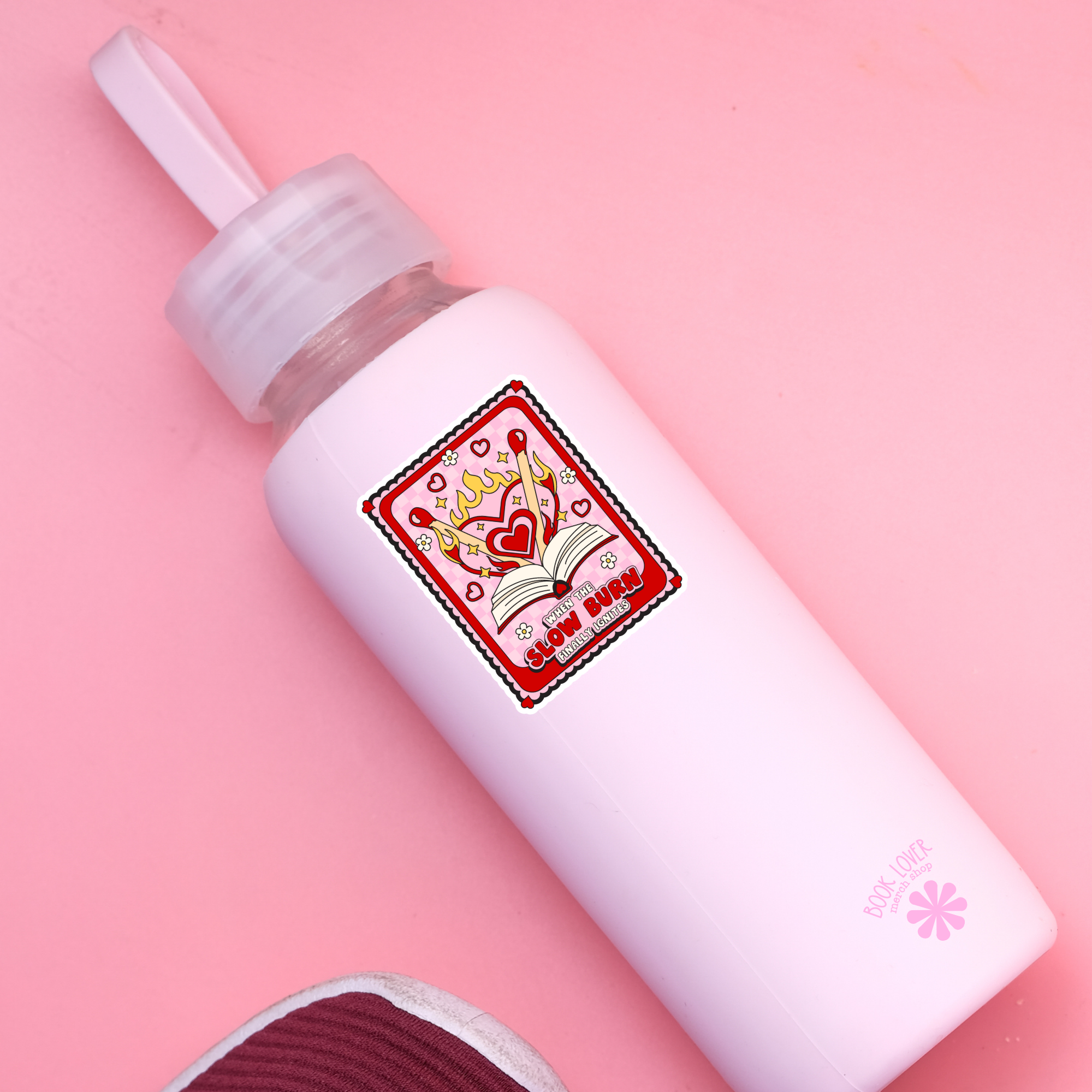 When The Slow Burn Finally Ignites Sticker