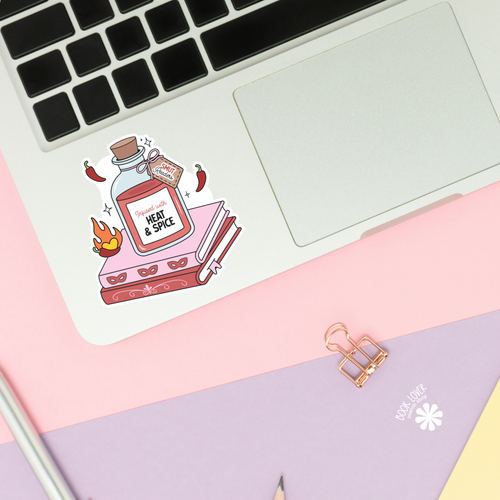 Bookish Potion Infused With Smut Sticker