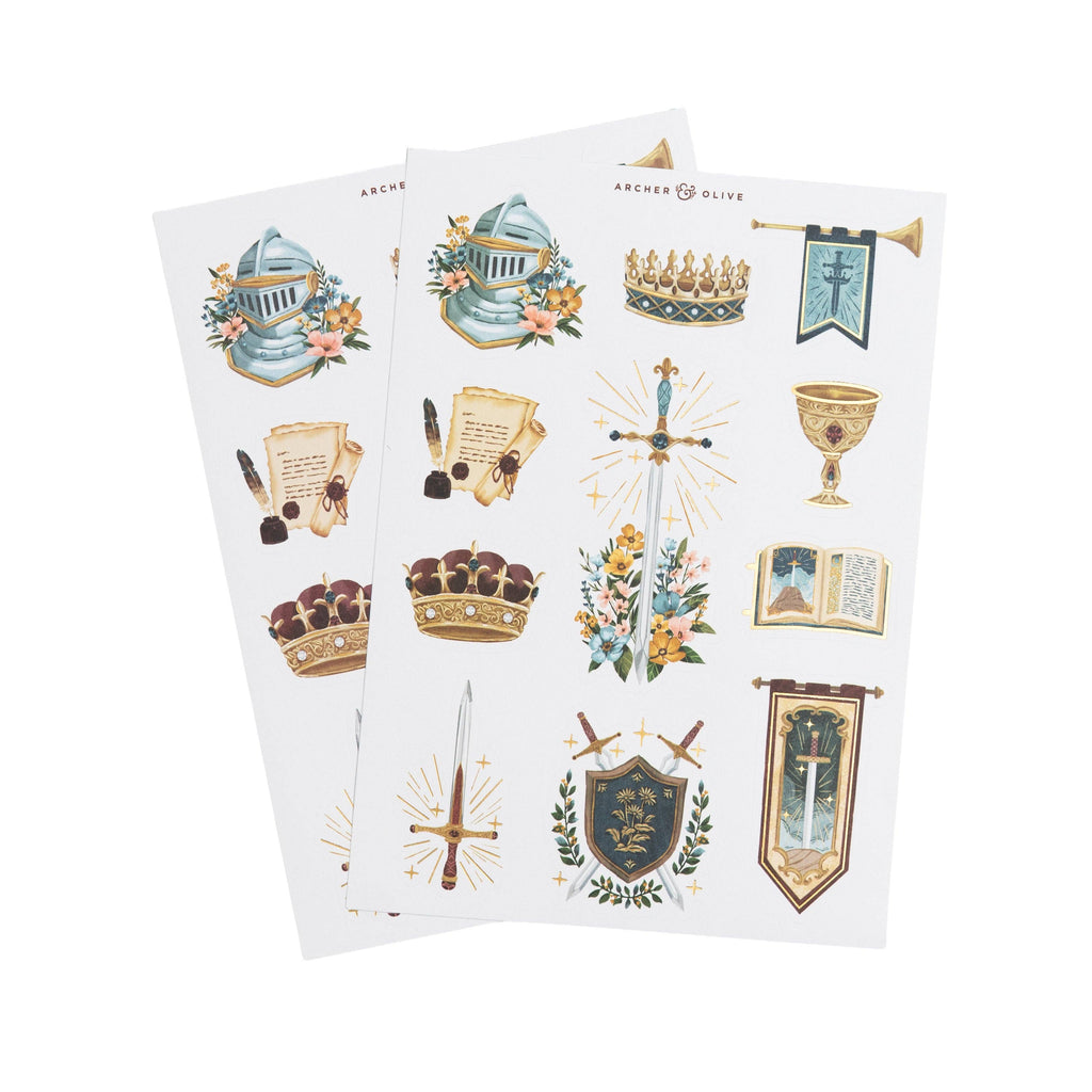Archer and Olive - Stickers: Knight's Sword