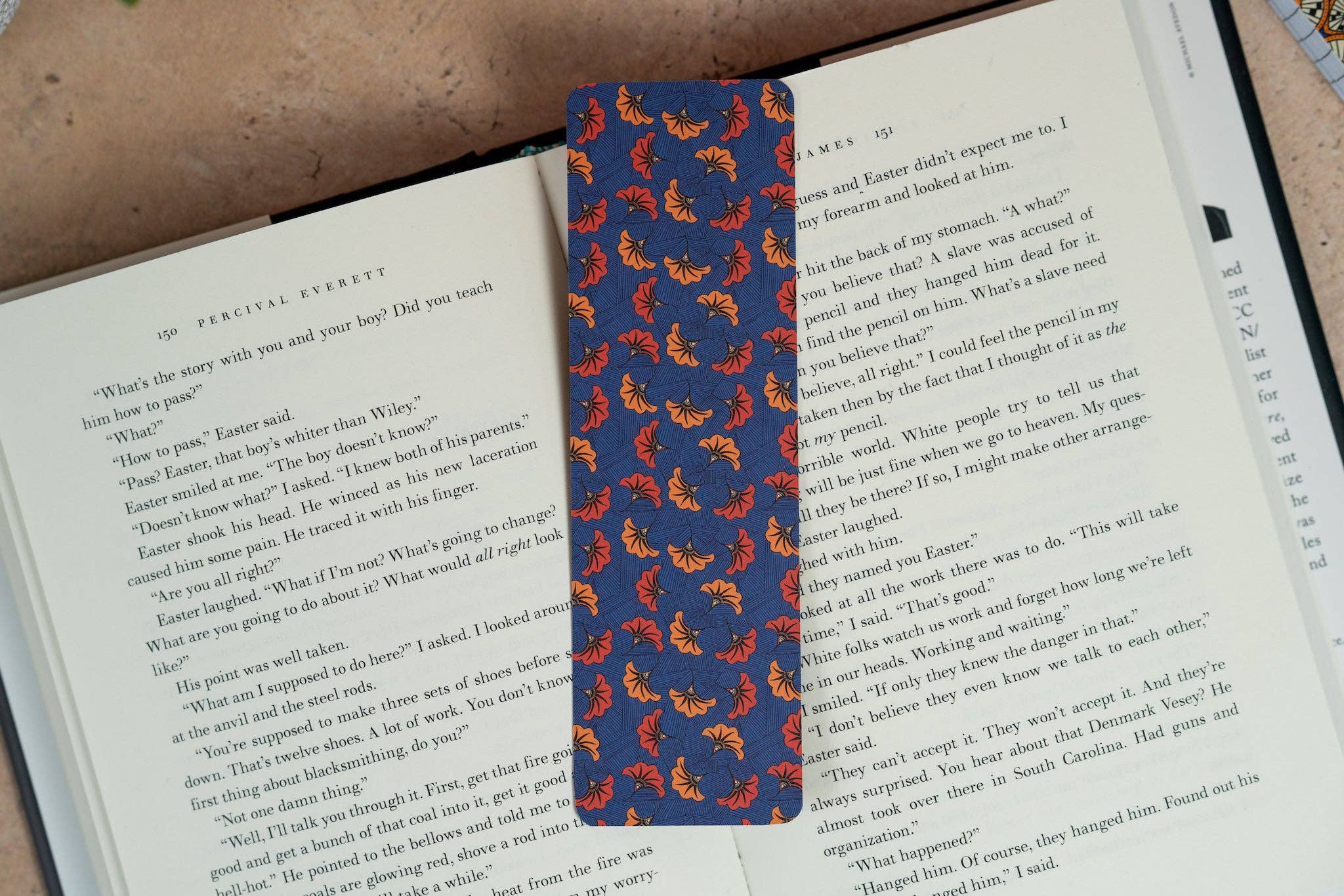 Wedding Flowers Bookmark