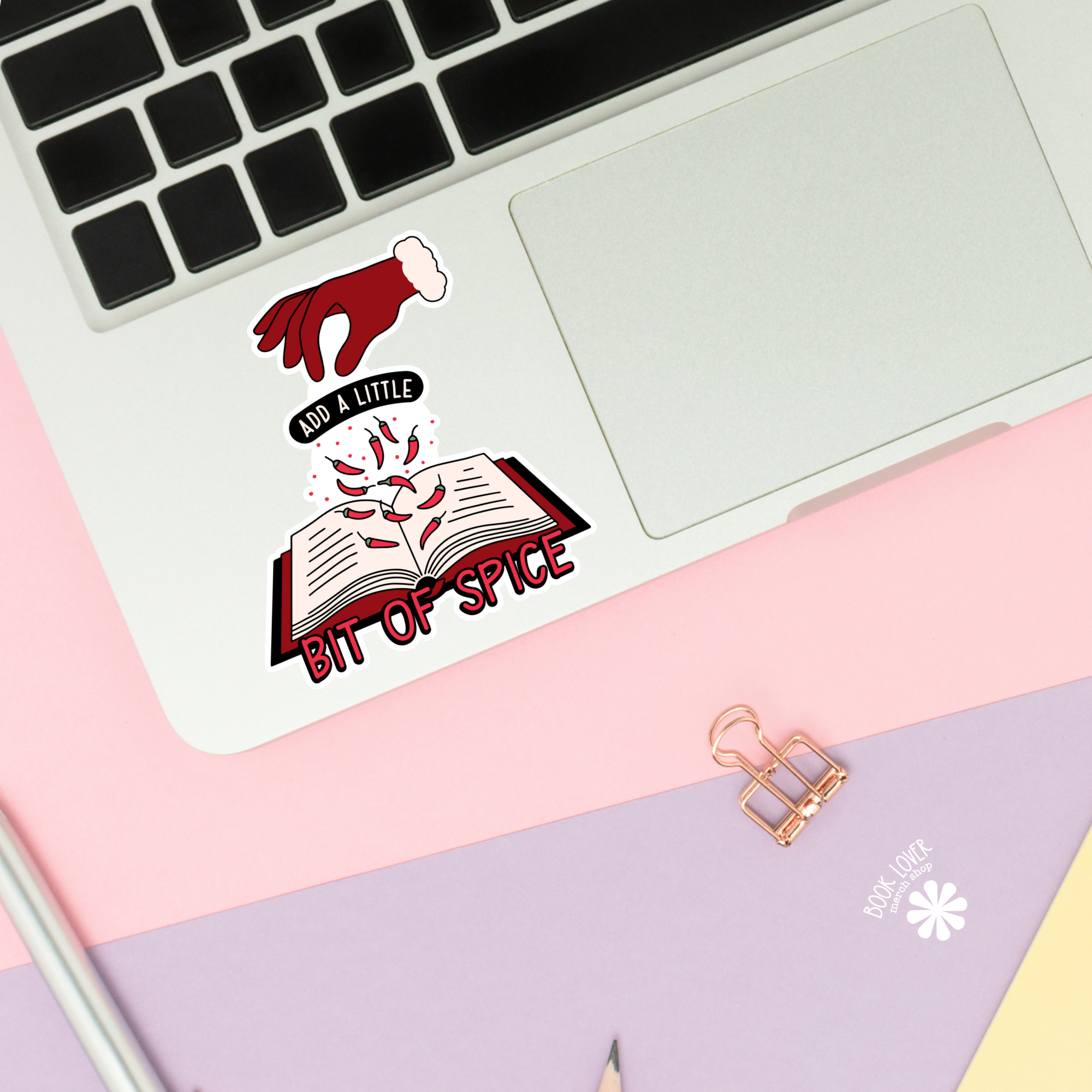 Add a Little Bit of Spice Sticker