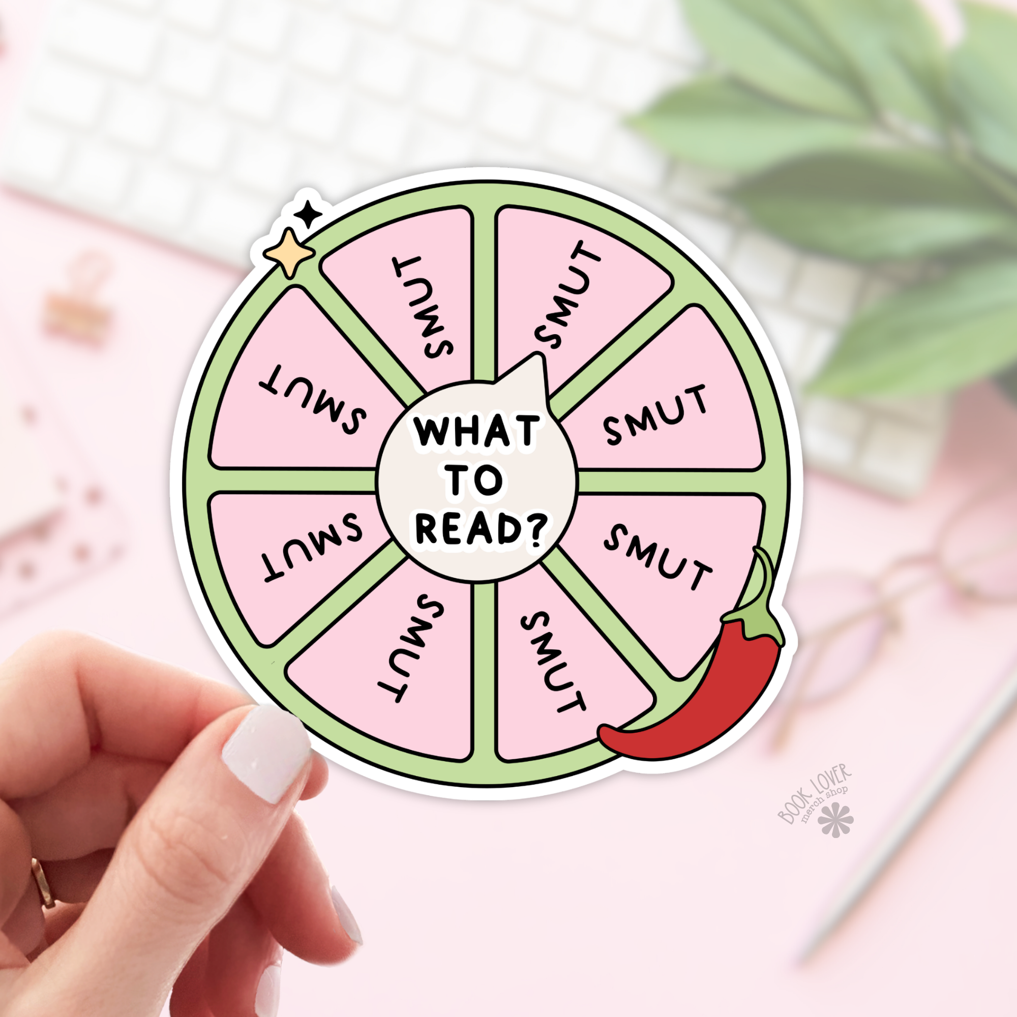 What To Read Smut Sticker