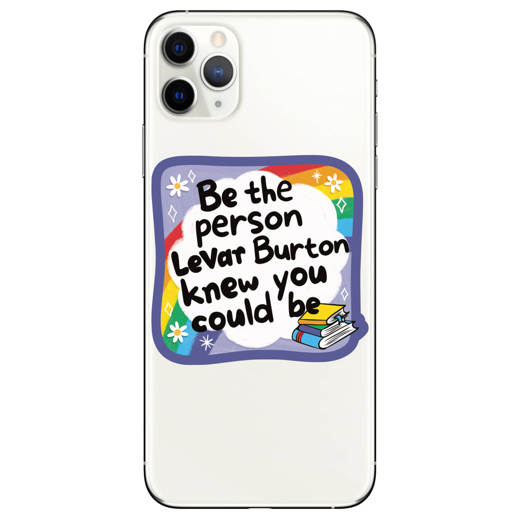 Juju and Moxie - LeVar Burton Sticker