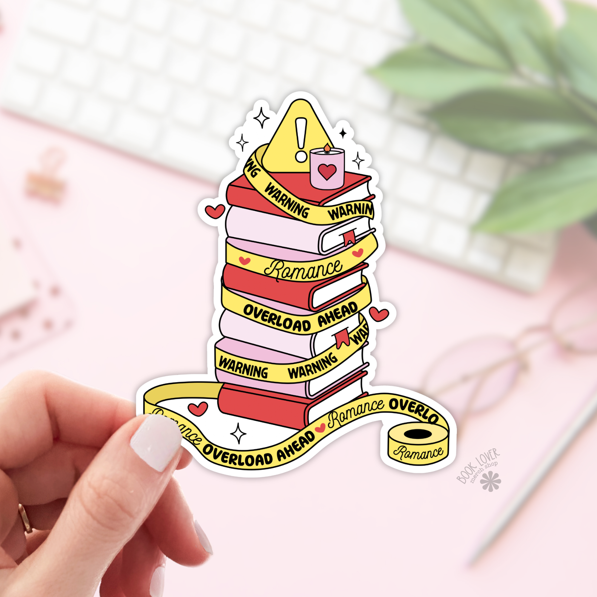 Warning May Contain Romance Sticker