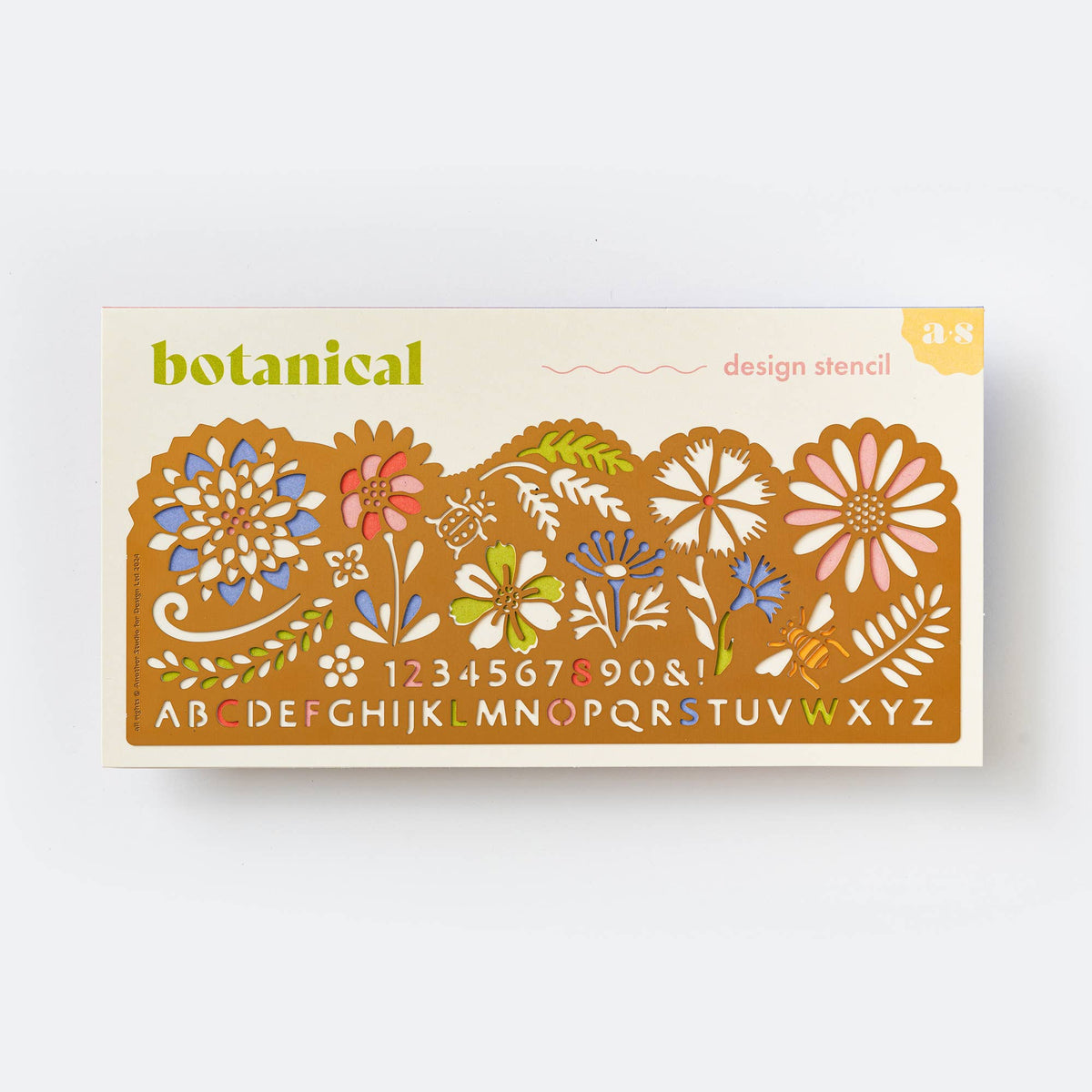 Botanical Design Stencil