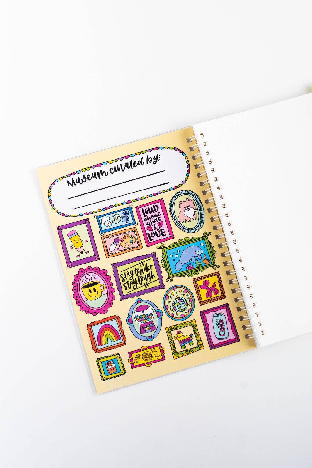 Sticker Museum Album – Reusable Sticker Storage Book
