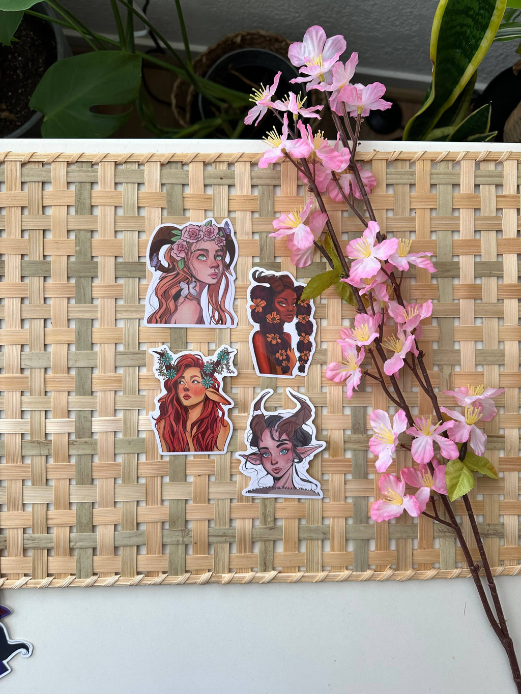 Spring Faun Vinyl Waterproof Sticker