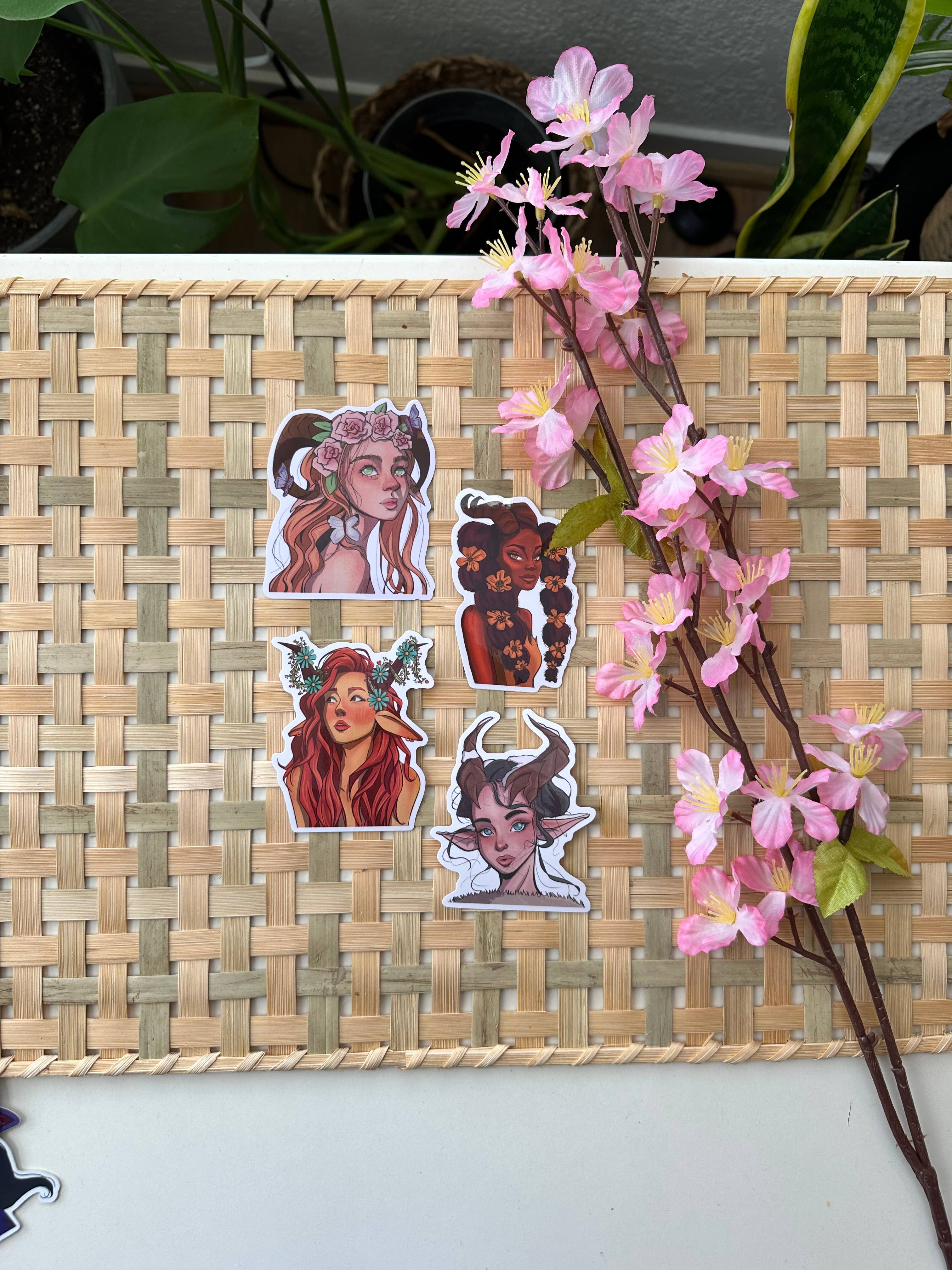 Spring Faun Vinyl Waterproof Sticker